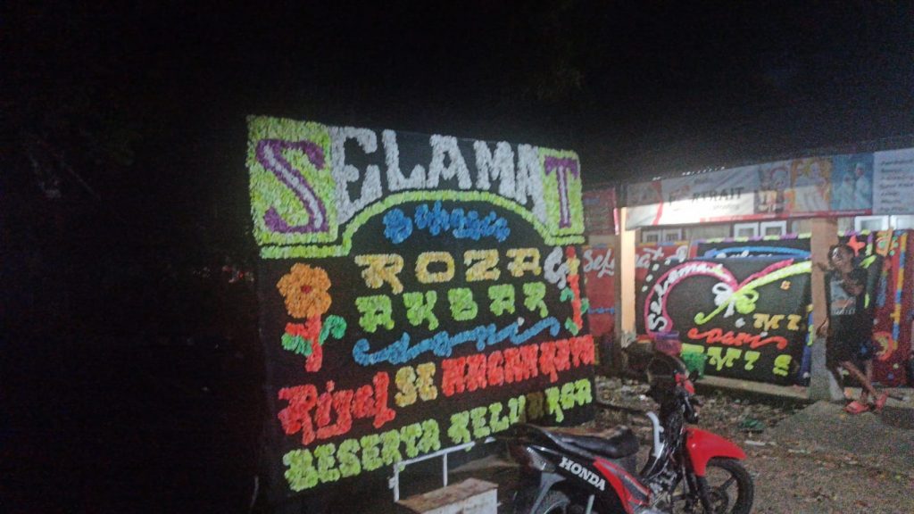 papan bunga talang semut bukit kecil